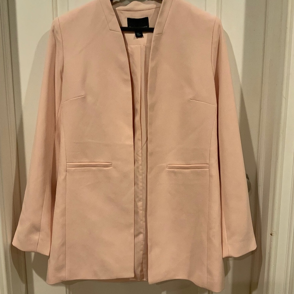 NEVER WORN ONCE PINK CYNTHIA ROWLEY BLAZER